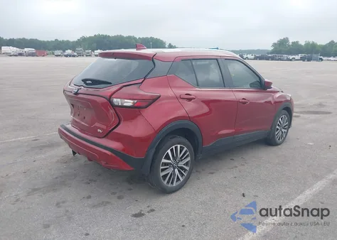 2022 Nissan Kicks Sv Xtronic Cvt z USA, uszkodzony, nr VIN 3N1CP5CV8NL480282